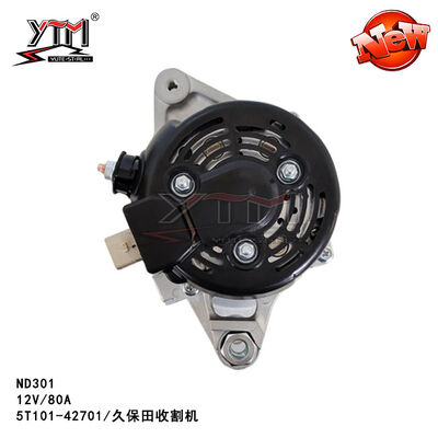ND301 Alternador eléctrico de motor de 12 V 80 A para cosechadora Kubota 5T 10142701