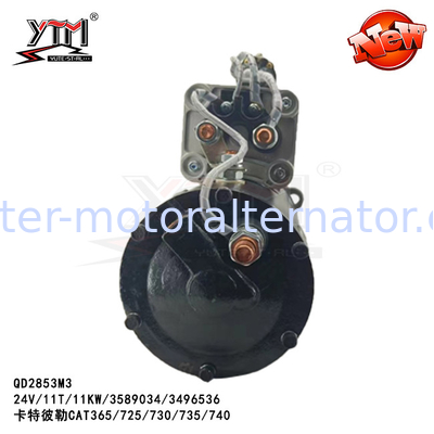 QD2853M3 Starter Motor For Caterpillar CAT365/725/730/735/740 3589034 3496536