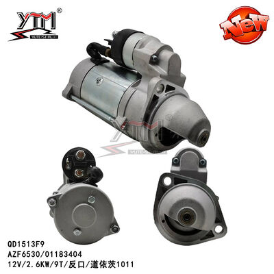 QD1513F9 motor de arranque 12V 2.6KW 9T para Deutz 1011 AZF6530 01183404