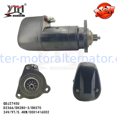 0001416002 Truck / Car Starter Motor For Bosch Part For D2366/DH280-3/DH370