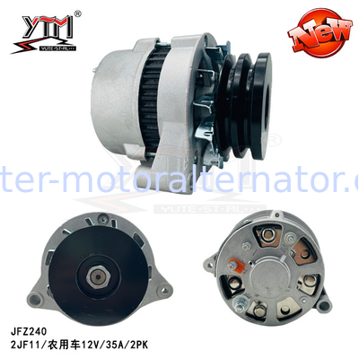 YTM JFZ240 Alternator 12V 35A 2PK for Farm Vehicle 2JF11 Electric Alternator Motor