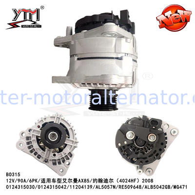 0124315030/0124315042/11204139/AL5057N/RE509648/ALB5042GB/MG471 12V 90A 6PK ALTERNATOR for Elman John Deere