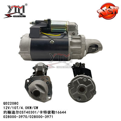 Motor de arrancador de motor de Cst40301 12V 10t 4.0kw para Re43266 0280003970 16644