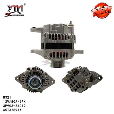 alternador de 12V 80A para las piezas de automóvil 3P903-64010 3M760-64010 3M760-64011 3P903-64012 de Mitsubishi A5TA7891A